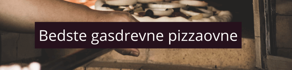 bedste gasdrevne pizzaovne